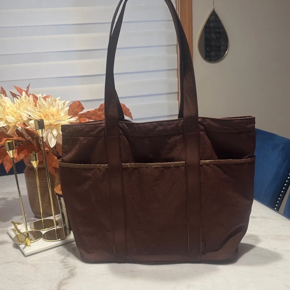 lululemon athletica Brown Tote Bag